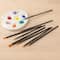8 Piece Necessities™ Golden Synthetic Flat Acrylic Brushes By Artist's Loft®